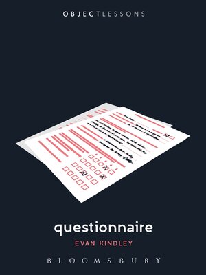 cover image of Questionnaire